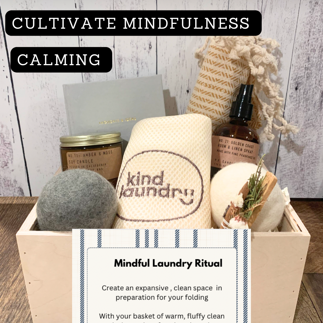 Mindful Laundry Folding Ritual